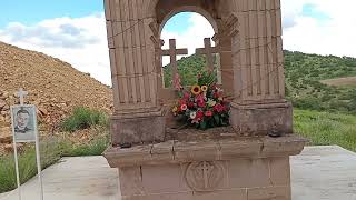 Los Santos Lugares Chalchihuites Zacatecas aquí cayeron fusilados 5 hombres en la guerra cristera [upl. by Gittel646]