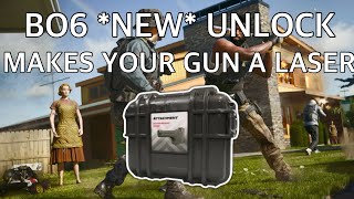 NEW STOCK IN BO6 MAKES YOUR GUN A LASER [upl. by Adnamahs557]