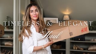 TIMELESS SHOPPING AT HampM  LORO PIANA ON A BUDGET WHAT I BOUGHT FOR MY BIRTHDAY  Lydia Millen [upl. by Ttihw]