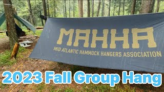 Fall 2023 MAHHA Hammock Hang [upl. by Ferris]