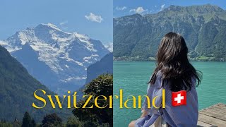 eng My first time in Switzerland🇨🇭 Travel vlog 🏔 [upl. by Jaylene]