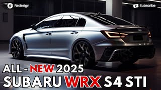 2025 Subaru WRX S4 STI Unveiled  The Next Generation [upl. by Ailsa]