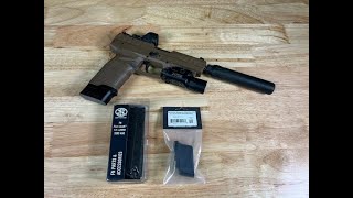 FN FiveseveN® aluminum magazine extension installation video [upl. by Epuladaug744]