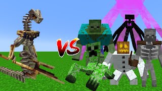 Wadjet LEnders Cataclysm Vs Mutant Monsters  Minecraft Mob Battle [upl. by Ogilvy]