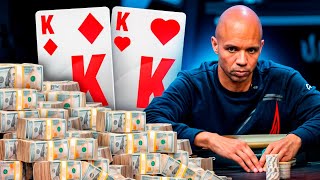 Phil Ivey Runs Like a GOD in 3706500 FINAL TABLE [upl. by Orling]