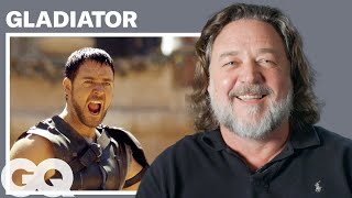 Russell Crowe Breaks Down His Most Iconic Characters  GQ [upl. by Uhile56]