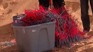 Homemade Firework using 10000 Sparklers [upl. by Vania695]