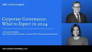 Corporate Governance What to Expect in 2024 [upl. by Ayr820]