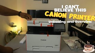 Canon iSENSYS MF651Cw Wireless Colour 3in1 Laser Printer Unboxing and Overview [upl. by Grannias875]