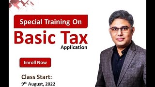 Special Training on Basic Tax Application  Taxation system of Bangladesh  Corporate amp Personal Tax [upl. by Einavoj]