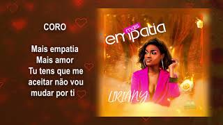 Liriany  Mais Empatia Lyric Vídeo [upl. by Anirtep]