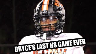 Bryce Underwood FINAL High School Game Ever EMOTIONAL Ending Belleville vs Catholic Central [upl. by Kalie]