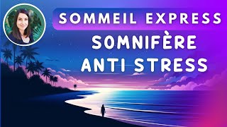 Sommeil Instantané  Hypnose Relaxante au Bord de l’Océan [upl. by Nwahshar]