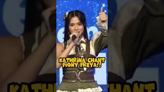 Kathrina JKT48 Chant Fiony Freya di depan Freya JKT48 😂 [upl. by Arinaj]