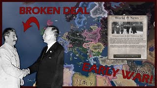 What if Germany broke the Molotov Ribbentrop pact in 1939 HOI4 TIMELAPSE [upl. by Ahsenav]