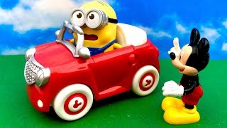 Myszka Miki i Minionki po Polsku ☺ Oddajcie moje Auto ☺ Bajka dla Dzieci [upl. by Elynad]