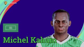 Michel Kaham  PES Clasico Face Bodyamp Stats [upl. by Ettenajna201]