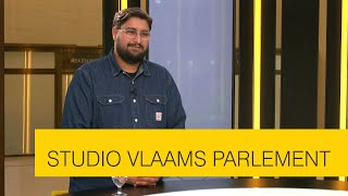 Studio Vlaams Parlement met Aimen Horch [upl. by Tonye]