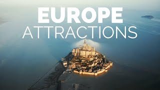 25 Top Tourist Attractions in Europe  Travel Video [upl. by Rainwater]