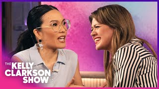 Ali Wong Tells Kelly Clarkson About Hilarious Dating App Experience [upl. by Gebelein]