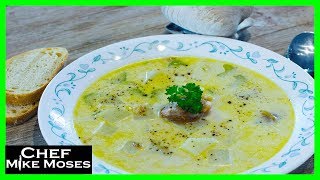 Maritime Clam Chowder  A Simple broth packed with clams and how to make it [upl. by Esir]