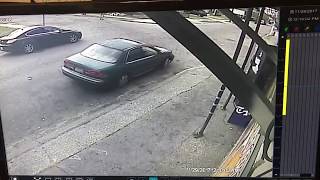 New Orleans 7th Ward shooting suspect caught on surveillance video firing weapon Graphic content [upl. by Netsuj]