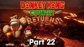 Lets Play Donkey Kong Country Returns  22 The Hottest Trials [upl. by Flory]