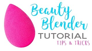 How to Use a Beauty Blender  Tips amp Tricks  Angela Lanter [upl. by Inimak]