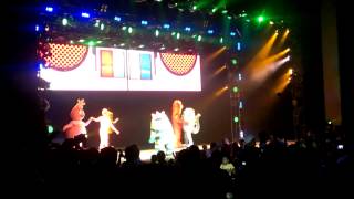 Yo gabba gabba live Dallas Texas 3152013 [upl. by Far]