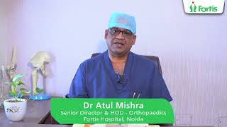 Advanced ACL Treatment Dr Atul Mishra on Minimally Invasive Surgery at Fortis Noida [upl. by Ralyt877]