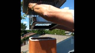 Installing A Top Lock Chimney Damper by Rockford Chimney Supply [upl. by Ayle]