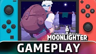 Moonlighter  First 20 Minutes on Switch [upl. by Aibsel194]