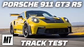 Porsche 911 GT3 RS – Driven The Gold Standard  MotorTrend [upl. by Oisangi]