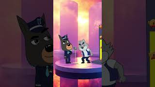 Sheriff Labrador team sing a song new  animation meme sherifflabrador subscribe shorts [upl. by Schlenger835]