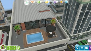 the sims freeplay lote apartamentos♡LOFT [upl. by Clareta]