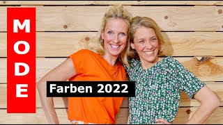 Modefarben 2022  was sind die neuen Farben und Trends [upl. by Learrsi]