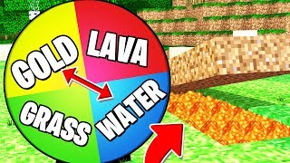 MYSTERY WHEEL SECRET BASE MINECRAFT CHALLENGE  JeromeASF [upl. by Hughett]