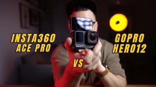 GOPRO HERO12 VS INSTA 360 ACE PRO [upl. by Reeta]