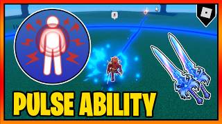 PULSE ABILITY and NEW SWORDS Showcase in Blade Ball  Roblox [upl. by Ademla397]