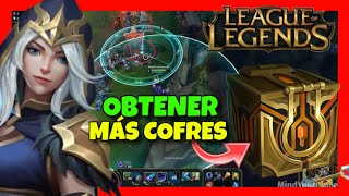 Cómo CONSEGUIR COFRES Y LLAVES en League of Legends ✅ Guía Completa  Desbloquear Recompensas en LOL [upl. by Sorgalim771]