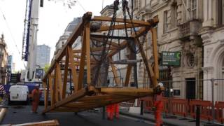 103 Colmore Row Tower Crane Build Time Lapse [upl. by Elijah217]