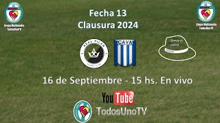 Real Pilar FC Victoriano Arenas  Fecha 13  Primera C  Torneo Clausura 2024 [upl. by Nguyen]