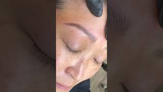 Nano Brows microblading nanobrows beauty eyebrowmakeup eyebrowshaping eyebrowtattooing [upl. by Ainahpets]