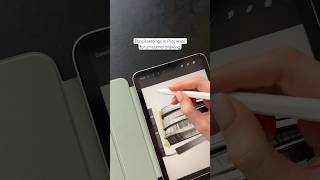 Pencil settings in Procreate for smoother drawing [upl. by Liddie]