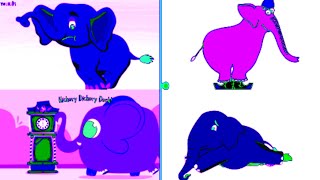 HICKORY DICKORY DOCK  ELEPHANT PARTY EFFECTS  THERMOGRAM  COLOR INVERSION  EFFECTS TUTORIAL [upl. by Xuagram952]