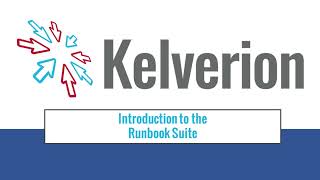 Runbook Suite Overview [upl. by Renae965]