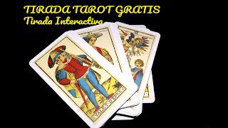 Tirada Tarot Gratis Tirada Interactiva [upl. by Aubyn]