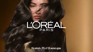 LOreal Elvive Extraordinary Oil Kelly Gale Hair Ad 20s [upl. by Philbo973]