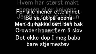 Karpe Diem  Stjerner Lyrics [upl. by Meingoldas238]