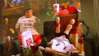 Jack in the box commercial 1998 Santa [upl. by Einhapets]